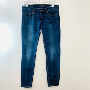 Lucky Brand‎ Jeans Woman Size 26  Charlie Skinny Blue Low Rise Stretch Casual
